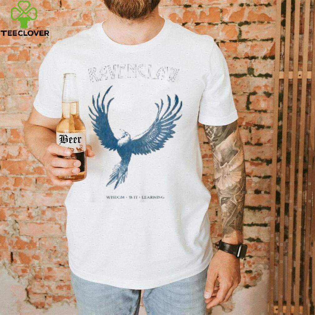 Harry Potter Ravenclaw Traits Juniors White Boyfriend Crop T shirt Harry Potter Ravenclaw Traits Juniors White Boyfriend Crop T shirt