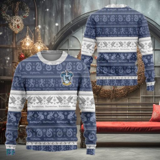 Harry Potter Ravenclaw Ugly Xmas Sweater 3D Presents Christmas For Men And Women
