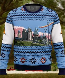 Harry Potter Retro Hogwarts Ugly Christmas Sweater