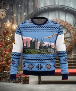 Harry Potter Retro Hogwarts Ugly Christmas Sweaters 1 Harry Potter Retro Hogwarts Ugly Christmas Sweaters