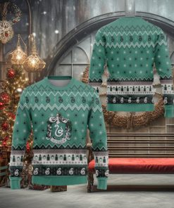 Harry Potter Slytherin 3D Ugly Christmas Sweater Presents Christmas For Men And Women