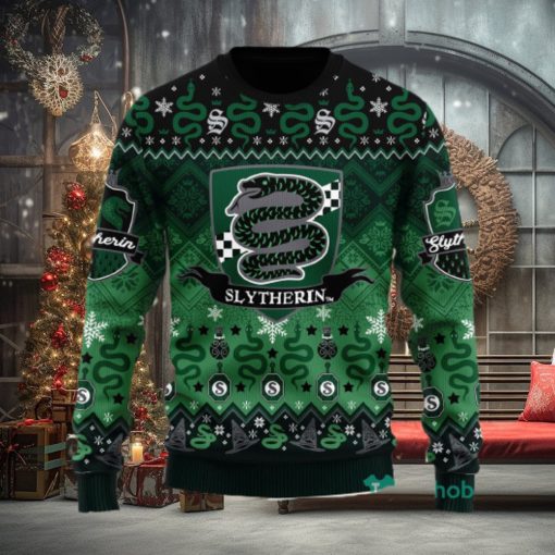 Harry Potter Slytherin Christmas Ugly Christmas Sweater Xmas Men And Women Cute Christmas Gift