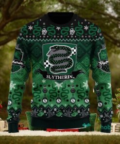 Harry Potter Slytherin Christmas Ugly Christmas Sweater Xmas Men And Women Cute Christmas Gift
