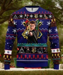 Harry Potter Wand Spells Knitting Ugly Christmas Sweaters