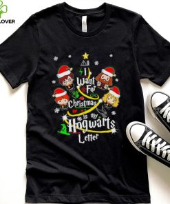 Harry Potter all I want for Christmas is my Hogwarts letter Christmas chibi 2022 hoodie, sweater, longsleeve, shirt v-neck, t-shirt