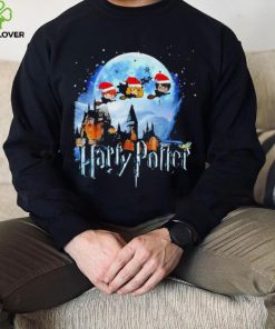 Harry Potter and Friends Santa Merry Christmas Hogwarts shirt