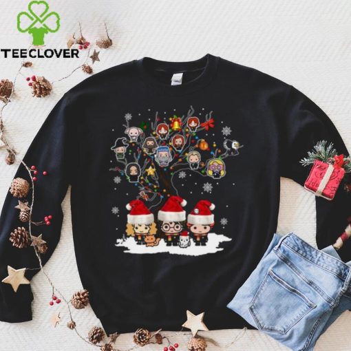 Harry Potter characters tree of life Snowflakes Christmas t hoodie, sweater, longsleeve, shirt v-neck, t-shirt