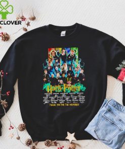 Harry Potter signatures thank you for the memories shirt 7 Harry Potter signatures thank you for the memories shirt