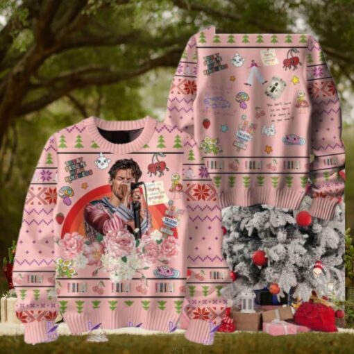 Harry Styles Treat People With Kindness Chirstmas Gifts 2024 Xmas For Family And Friends Ugly Sweater
