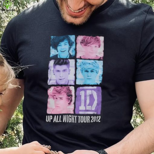 Harry Wearing One Direction Up All Night 2012 Concert Tour Shirt