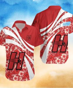 Hartford Hawks 3D Hawaiian Shirt Hibiscus Sport Style NCAA Men And Women Gift For Fans
