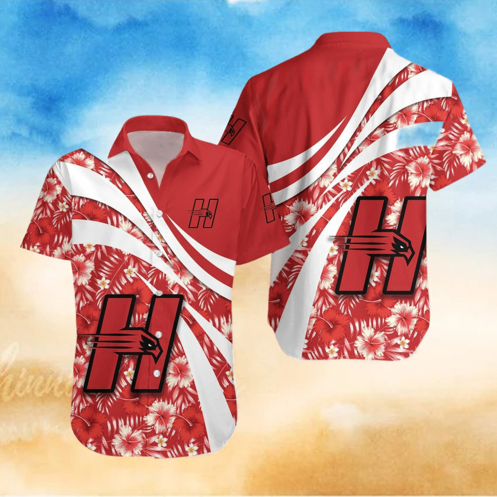 Hartford Hawks 3D Hawaiian Shirt Hibiscus Sport Style NCAA Men And Women Gift For Fans Hartford Hawks 3D Hawaiian Shirt Hibiscus Sport Style NCAA Men And Women Gift For Fans