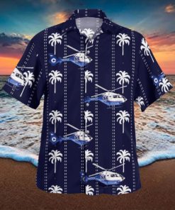 Hartford Wisconsin LifeNet 3 2 Airbus EC135 Helicopter Hawaiian Shirt