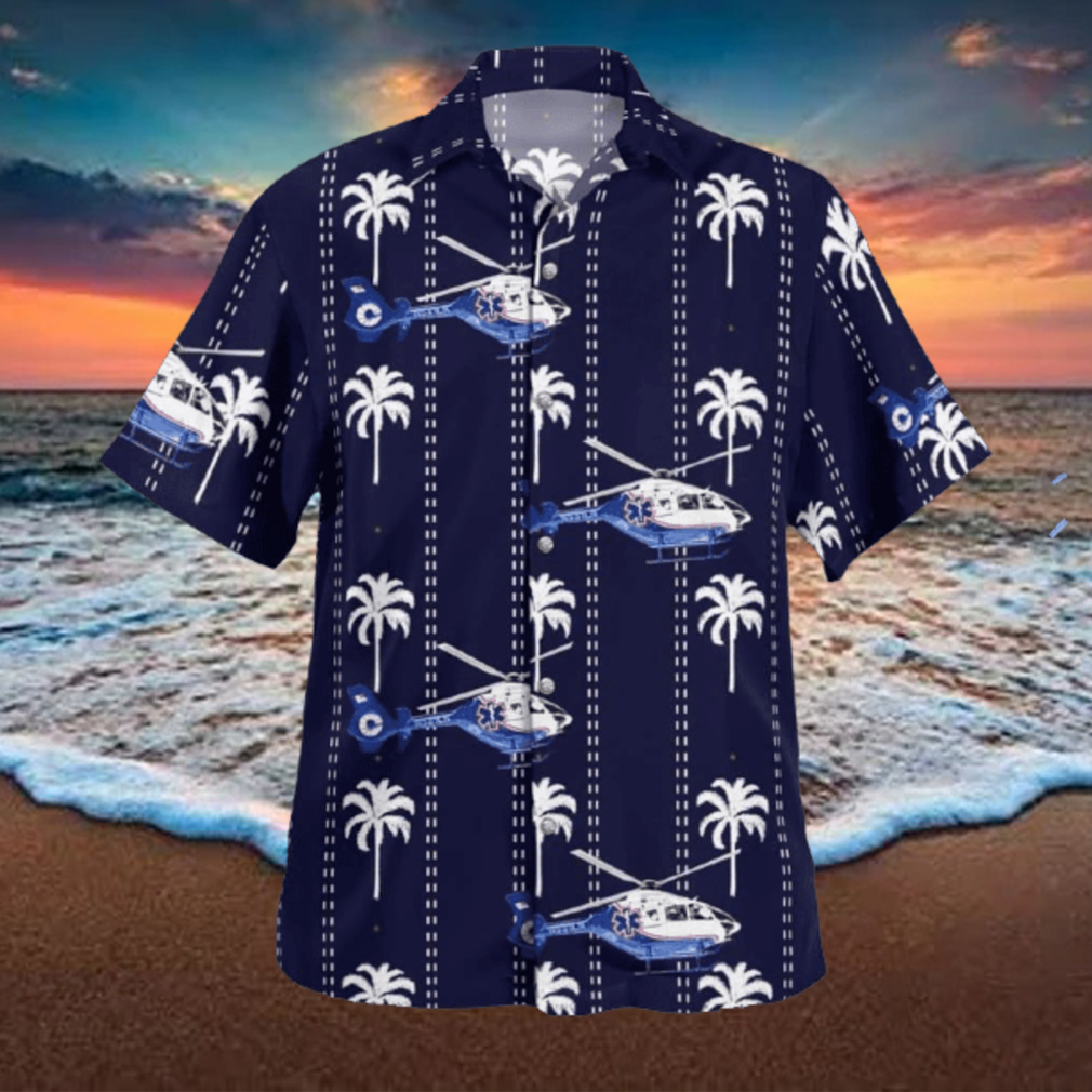 Hartford Wisconsin LifeNet 3 2 Airbus EC135 Helicopter Hawaiian Shirt Hartford Wisconsin LifeNet 3 2 Airbus EC135 Helicopter Hawaiian Shirt