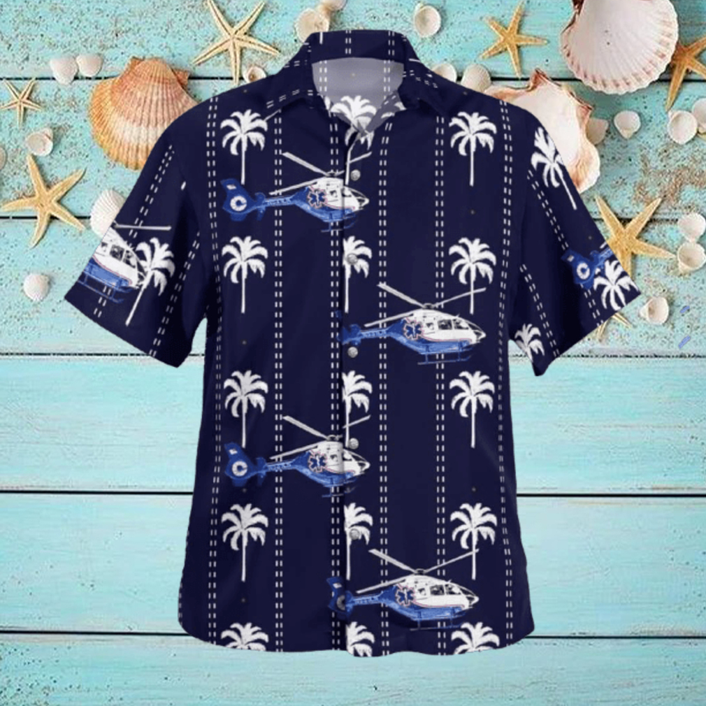 Hartford Wisconsin LifeNet 3 2 Airbus EC135 Helicopter Hawaiian Shirt Hartford Wisconsin LifeNet 3 2 Airbus EC135 Helicopter Hawaiian Shirt