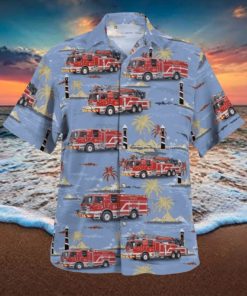 Harvey Louisiana Marrero Harvey Volunteer Fire Company #1 Hawaiian Shirt