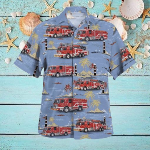 Harvey Louisiana Marrero Harvey Volunteer Fire Company #1 Hawaiian Shirt