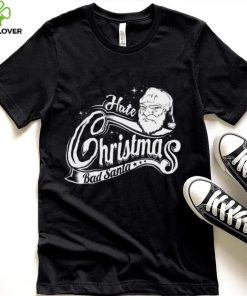 Hate Christmas Bad Santa Claus Bah Humbug Men's T Shirt