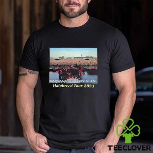 Hatebreed Band World Tour 2023 Setlist Merch, Hatebreed Band Tour Ticketsshirt, Hatebreed Band Members T  Shirt, Hatebreed Band Tour Guide Merch