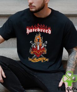 Hatebreed Burial For The Living 98 Tour Shirt, Hatebreed Band Tour Guide T Shirt, Hatebreed Weight Of The False Self T Shirt