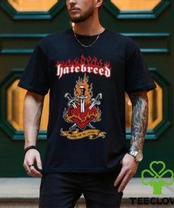 Hatebreed Burial For The Living 98 Tour Shirt, Hatebreed Band Tour Guide T Shirt, Hatebreed Weight Of The False Self T Shirt