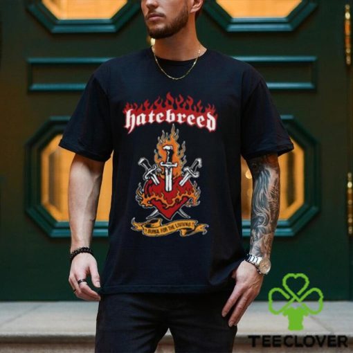 Hatebreed Burial For The Living 98 Tour Shirt, Hatebreed Band Tour Guide T  Shirt, Hatebreed Weight Of The False Self T  Shirt