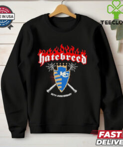 Hatebreed Kansas City 30TH Anniversary 2024 T Shirts