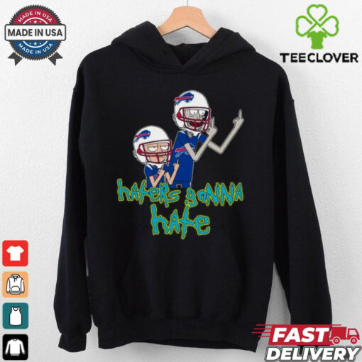 Haters Gonna Hate Rick And Morty Buffalo Bills Nfl T shirt