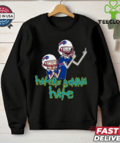 Haters Gonna Hate Rick And Morty Buffalo Bills Nfl T shirt