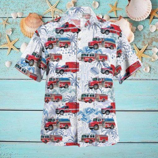 Hatfield Massachusetts Hatfield Fire Department Hawaiian Shirt