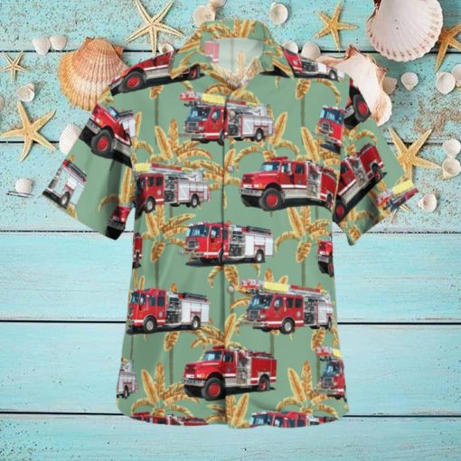 Hatteras North Carolina Hatteras Volunteer Fire Department Hawaiian Shirt