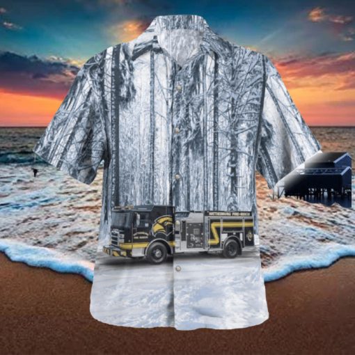 Hattiesburg Mississippi Hattiesburg Fire Department Hawaiian Shirt