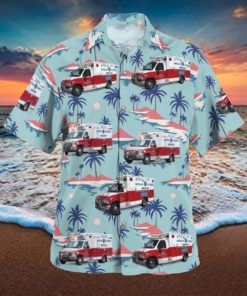Hatzalah Volunteer Ambulance Lower Manhattan New York City Hawaiian Shirt