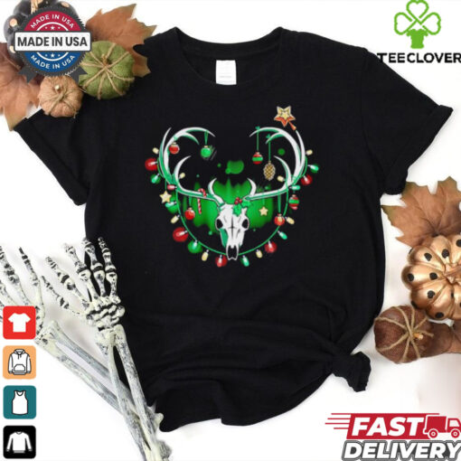Haunting Holidays christmas light shirt