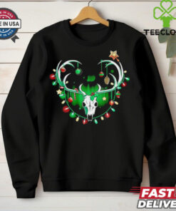 Haunting Holidays christmas light shirt