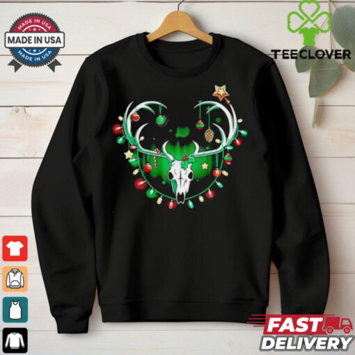 Haunting Holidays christmas light shirt