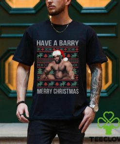Have A Barry Merry Christmas Quotes Comfort Colors T shirt