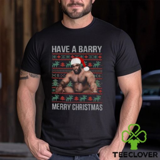 Have A Barry Merry Christmas Quotes Comfort Colors T shirt