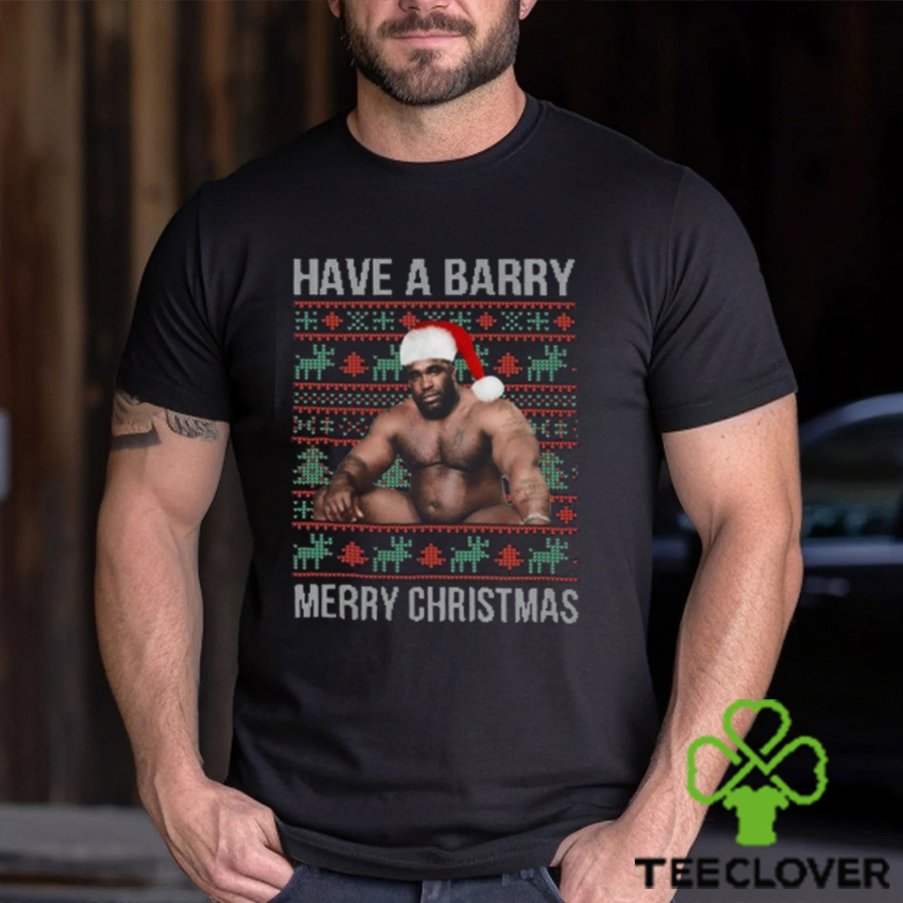 Have A Barry Merry Christmas Quotes Comfort Colors T shirt Have A Barry Merry Christmas Quotes Comfort Colors T shirt