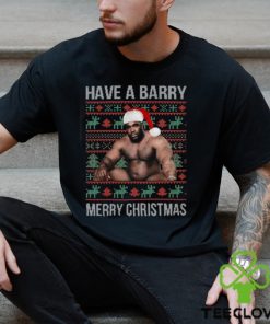 Have A Barry Merry Christmas Quotes Comfort Colors T shirt