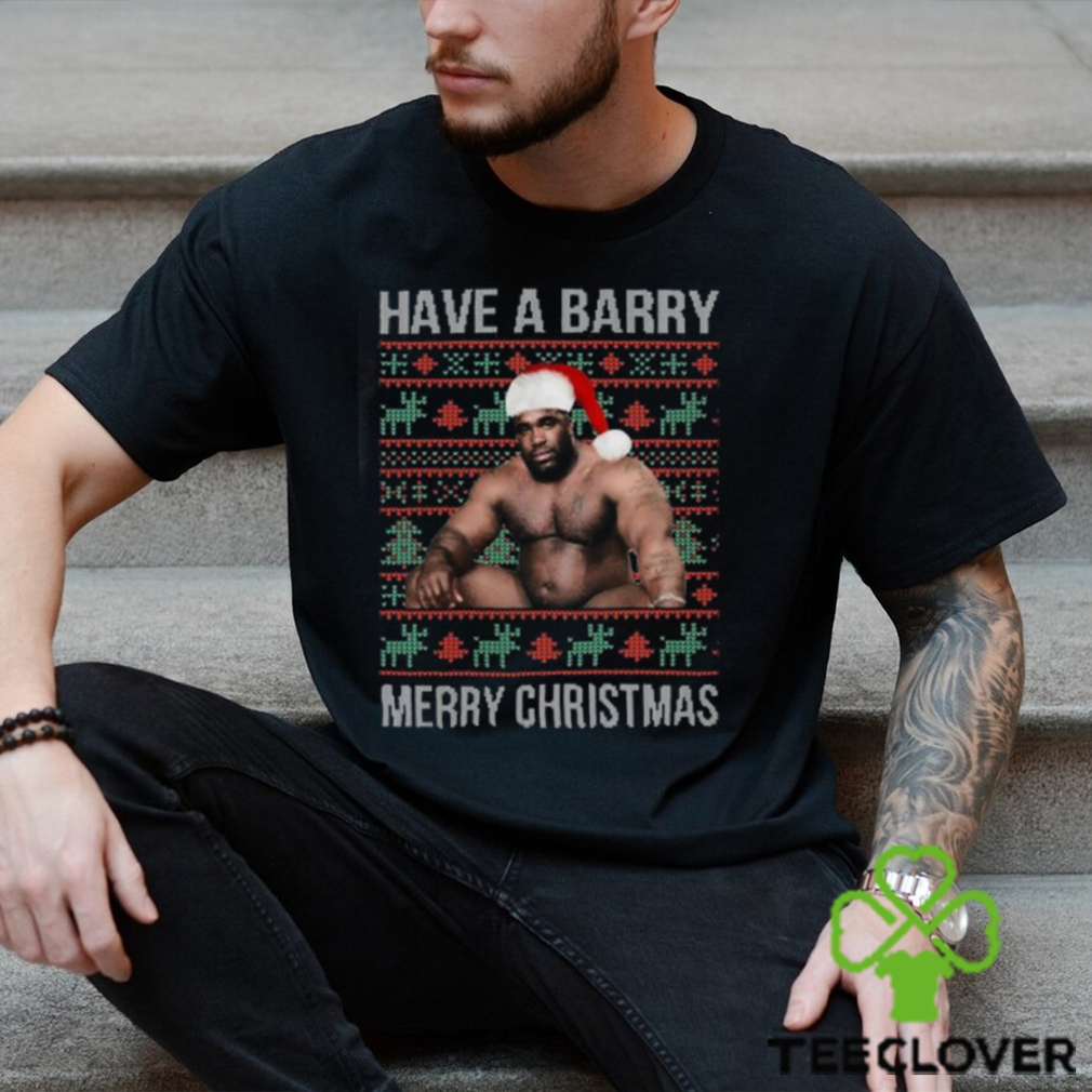 Have A Barry Merry Christmas Quotes Comfort Colors T shirt Have A Barry Merry Christmas Quotes Comfort Colors T shirt