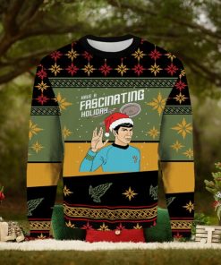 Have A Fancinating Holiday Star Trek Ugly Christmas Sweater