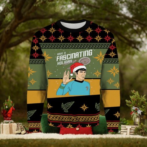 Have A Fancinating Holiday Star Trek Ugly Christmas Sweater