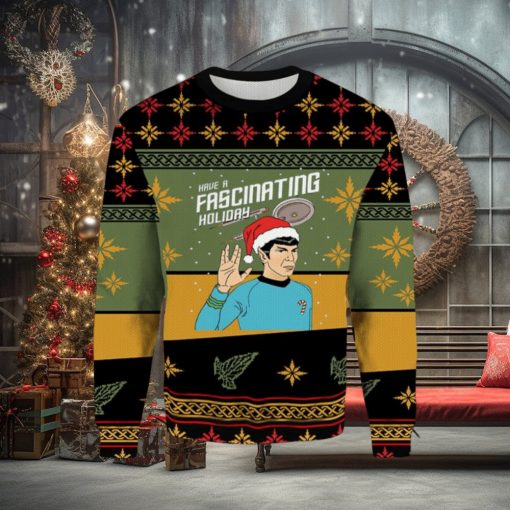Have A Fancinating Holiday Star Trek Ugly Christmas Sweater