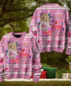 Have A Holly Valentine Dolly Parton Sweater