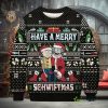 Have A Merry Schwiftmas Sweater Rick & Morty Ugly Christmas Sweater