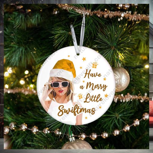 Have A Merry Swiftmas Taylor Swift Ornament Christmas Ornaments For Fans