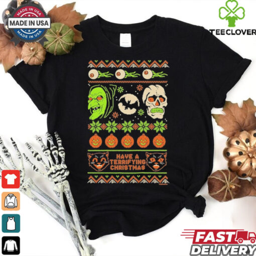 Have A Terrifying Christmas 2024 Shirt