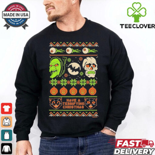 Have A Terrifying Christmas 2024 Shirt