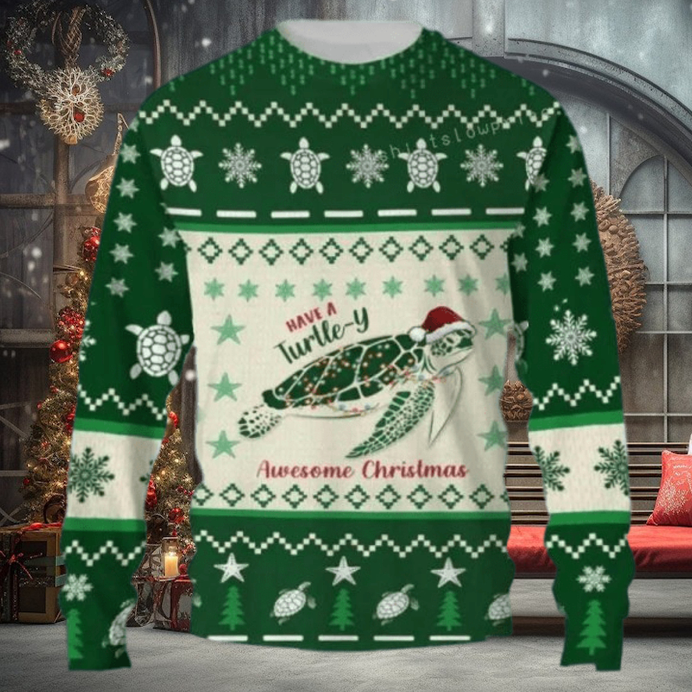 Have A Turtle y Awesome Christmas Ugly Sweater Party Have A Turtle y Awesome Christmas Ugly Sweater Party